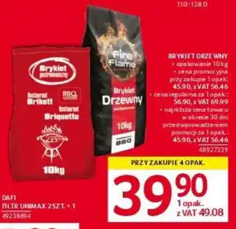 BRYKIET DRZEWNY 10kg