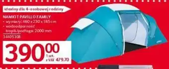 Selgros NAMIOT PAVILLO FAMILY wymiary: 460 x230x185 cm oferta