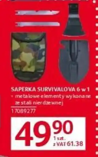 SAPERKA SURVIVALOVA 6 w 1
