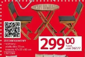 Selgros ZESTAW KAWOWY wymiary: 66x75cm oferta