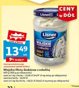 Dino Filety śledziowe wiejskie z cebulą 1 SZT 600 G oferta