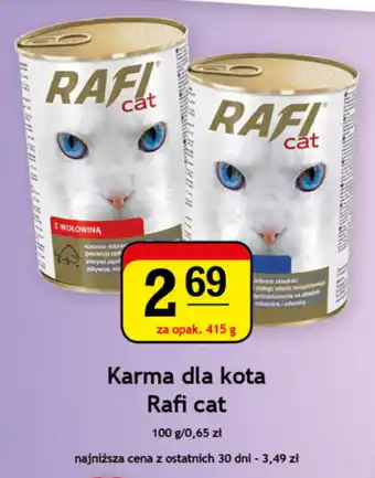 Karma dla kota Rafi cat za opak. 415 g