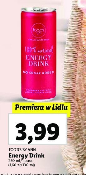 Lidl Napój energetyczny oferta