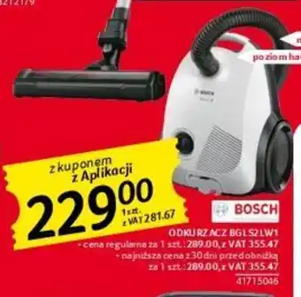 Selgros ODKURZACZ BGLS2LW1 oferta