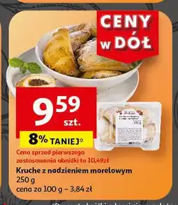 Carrefour Ciastka kruche z nadzieniem morelowym oferta