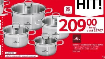 Selgros KOMPLET GARNKÓW 8 CZĘŚCI BRAVA oferta