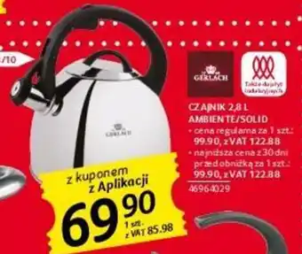 Selgros CZAJNIK 2,8 L AMBIENTE/SOLID oferta