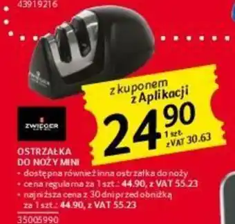 Selgros OSTRZAŁKA DO NOŻY MINI oferta