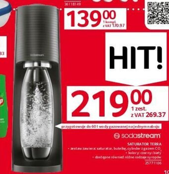 Selgros sodastream SATURATOR TERRA oferta