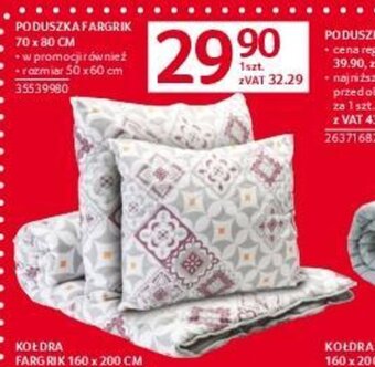 Selgros PODUSZKA FARGRIK 70 x 80 CM oferta