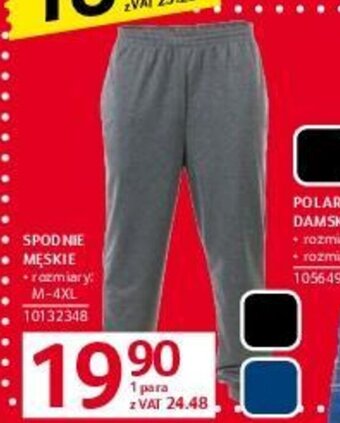 Selgros SPODNIE MĘSKIE oferta