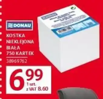 Selgros KOSTKA NIEKLEJONA BIAŁA 750 KARTEK oferta