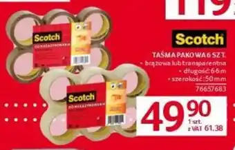 Selgros TAŚMA PAKOWA 6 SZT. oferta