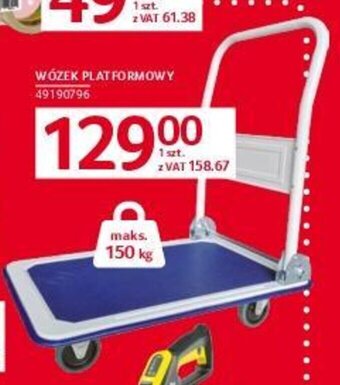 Selgros WÓZEK PLATFORMOWY oferta