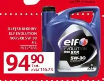 Selgros OLEJ SILNIKOWY ELF EVOLUTION 900 SXR 5W-30 4l oferta