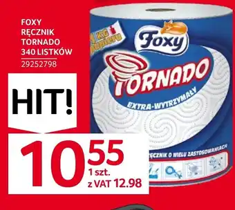 Selgros FOXY RĘCZNIK TORNADO 340 LISTKÓW oferta
