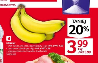 Selgros BANANY 1 kg oferta