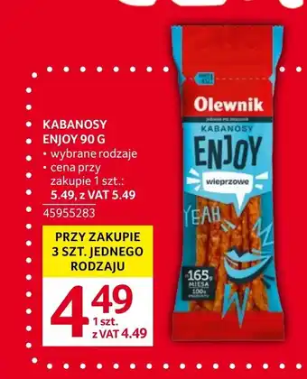 Selgros KABANOSY ENJOY 90 G oferta
