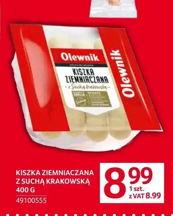 Selgros KISZKA ZIEMNIACZANA Z SUCHĄ KRAKOWSKĄ 400 G oferta