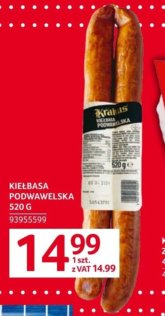 Selgros KIEŁBASA PODWAWELSKA 520 G oferta