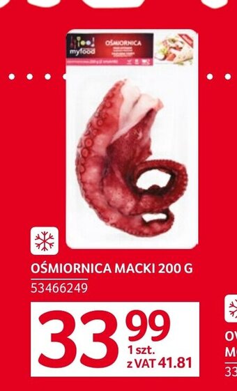 Selgros OŚMIORNICA MACKI 200 G oferta