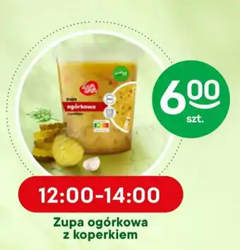 Żabka Zupa ogórkowa z koperkiem oferta
