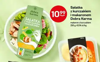 Żabka Sałatka z kurczakiem i makaronem Dobra Karma makaron z kurczakiem 250 g oferta