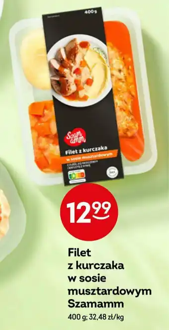 Żabka Filet z kurczaka w sosie musztardowym Szamamm 400 g oferta