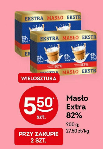 Żabka Masto Extra 82% 200 g oferta