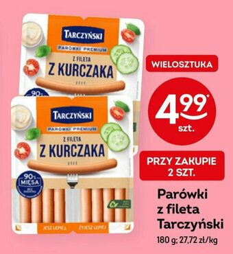 Żabka Parówki z fileta Tarczyński 180 g oferta