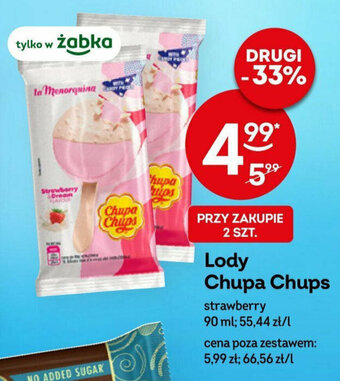 Żabka Lody Chupa Chups 90 ml oferta