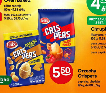 Żabka Orzechy Crispers 125 g oferta