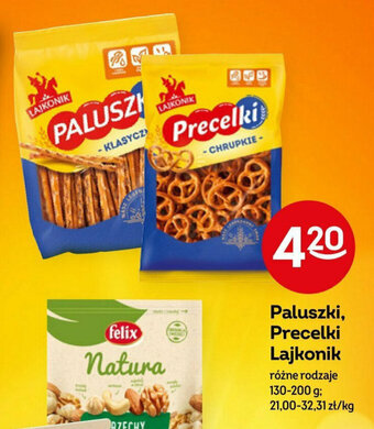 Żabka Paluszki, Precelki Lajkonik 130-200 g oferta