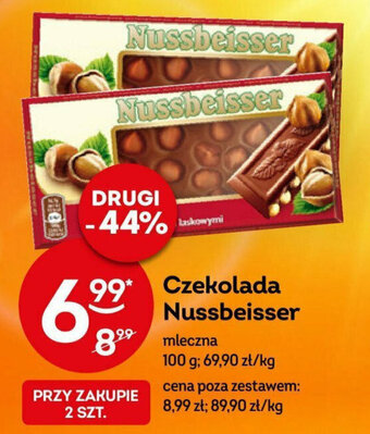 Żabka Czekolada Nussbeisser 100 g oferta