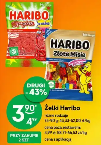 Żabka Żelki Haribo 75-90 g oferta