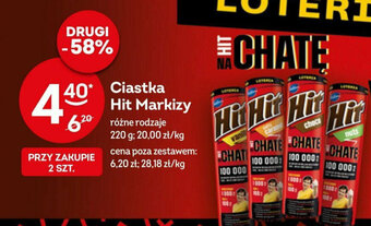 Żabka Ciastka Hit Markizy 220 g oferta