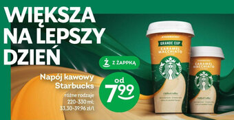 Żabka Napój kawowy Starbucks 220-330 ml oferta