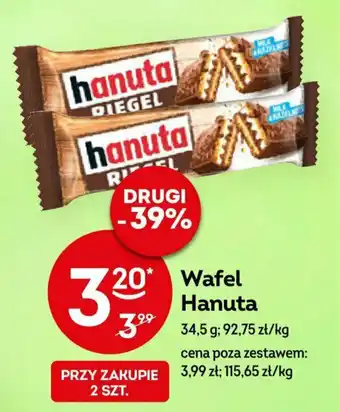 Żabka Wafel Hanuta 34,5 g oferta
