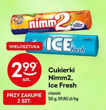 Żabka Cukierki Nimm2, Ice Fresh 50 g oferta