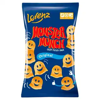 Arhelan Monster munch original chrupki ziemniaczane solone 100 g oferta