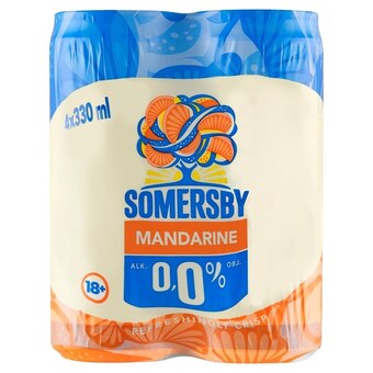 Intermarche Somersby bezalkoholowy napój piwny o smaku mandarynki 4 x 330 ml oferta