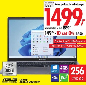Media Expert Laptop asus oferta