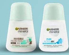 Lidl Garnier mineral invisible antyperspirant 50 ml oferta