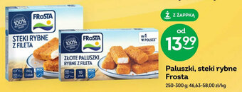 Żabka Paluszki, steki rybne Frosta 250-300 g oferta