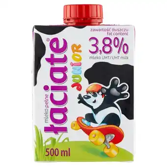 Eurocash Łaciate junior mleko uht 3,8% 500 ml oferta