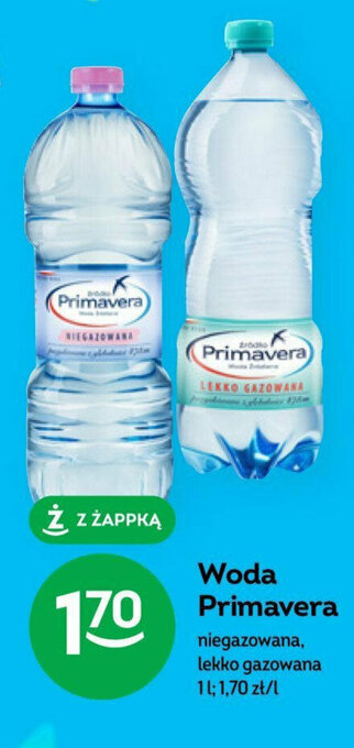 Żabka Woda Primavera 1 l oferta