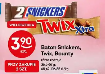 Żabka Baton Snickers, Twix, Bounty 36,5-57 g oferta
