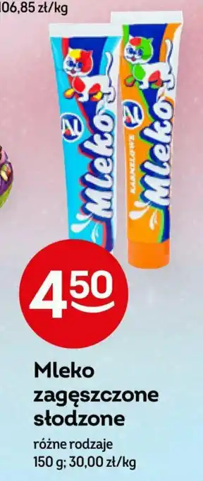 Żabka Mleko zagęszczone słodzone 150 g oferta
