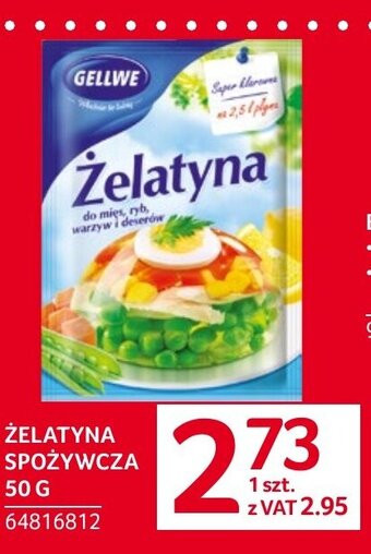 Selgros ŻELATYNA SPOŻYWCZA 50 G oferta