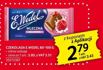Selgros CZEKOLADA E.WEDEL 80-100 G oferta